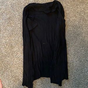 Black cardigan